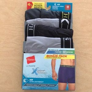 New Men’s Tagless Boxer Briefs